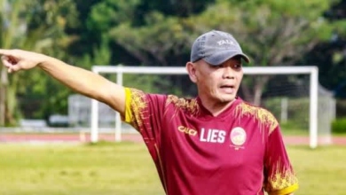 Liestiadi, Pelatih Sriwijaya FC. (foto : paparazibolapalembang)